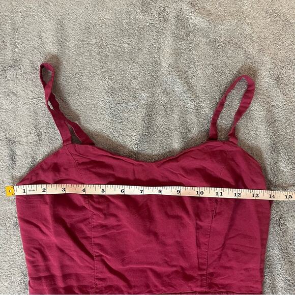 Old Navy Purple Tropical Floral Print Fit & Flare Summer Sundress Size Small - Picture 5 of 9